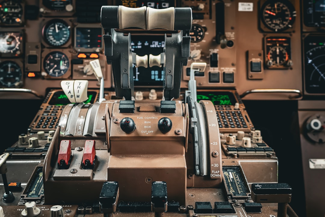 Photo Airplane cockpit