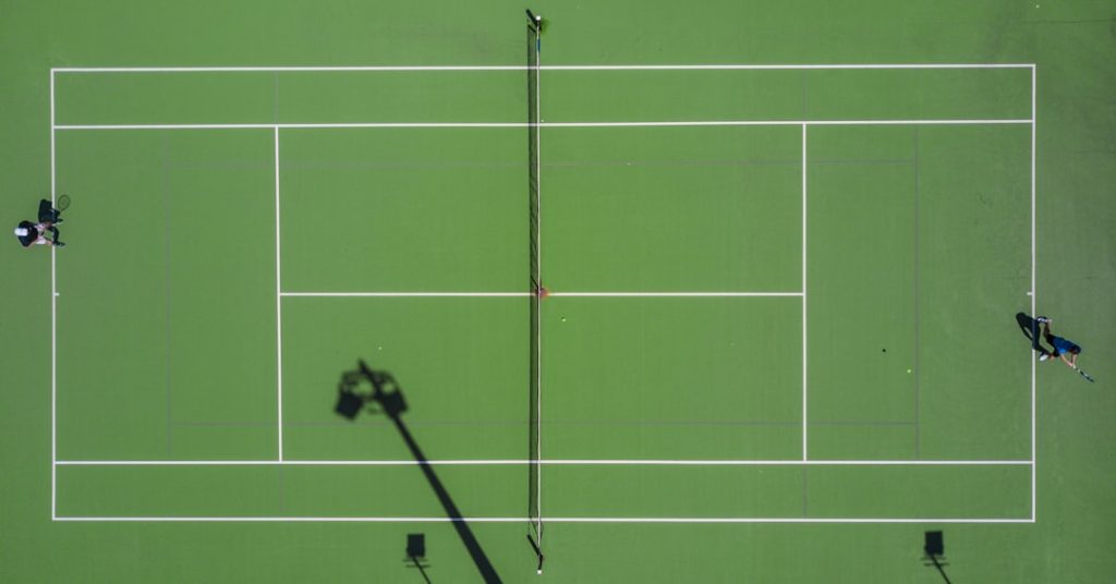 Photo Badminton court